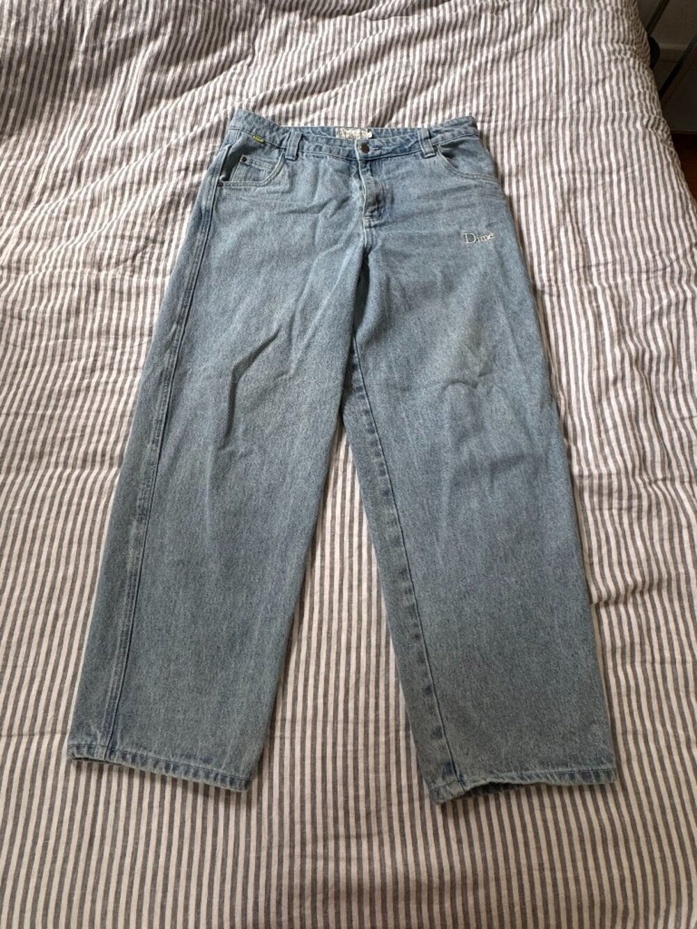 Dime Blue Classic Baggy Jeans - Men's L